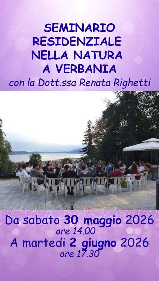 SEMINARIO RESIDENZIALE NELLA NATURA